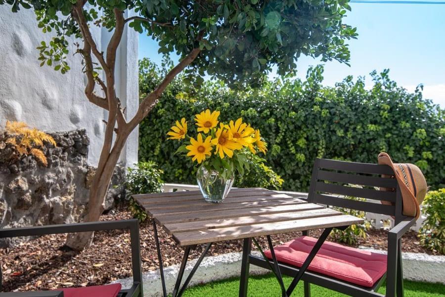 El Amanecer - Villa Privada Con Piscina Agua Salada, Barbacoa Y Chimenea Breña Baja Exterior foto